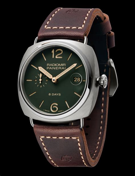 panerai radiomir green dial